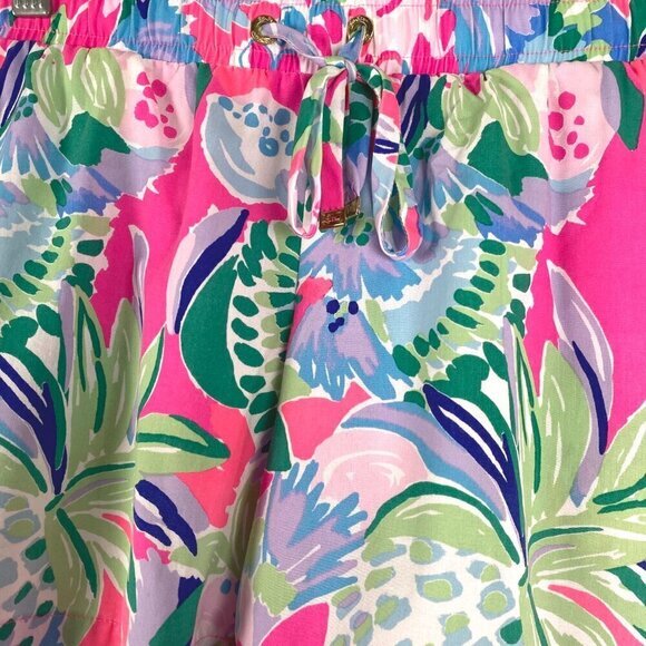 Lilly Pulitzer Katia Shorts Raise The Bar Small Viscose Polyester SS-1489 - Picture 3 of 10